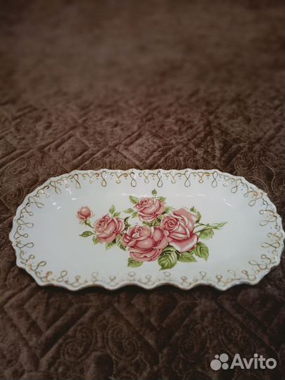 Блюдо Корейская роза