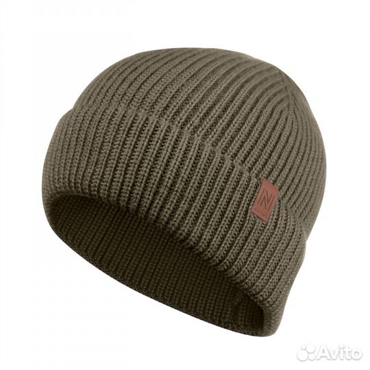 Шапка - бини из шерсти мериноса Великобритания