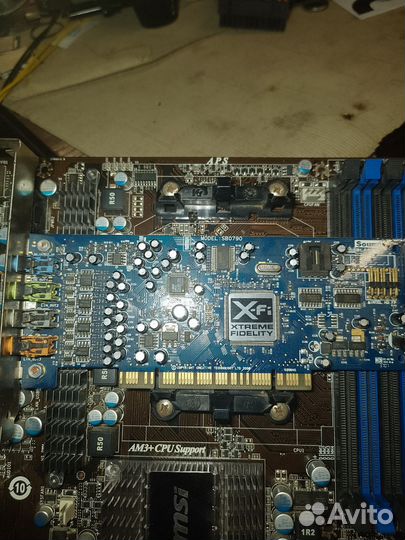 MSI 970A-G45 + Creative Labs Fidelity