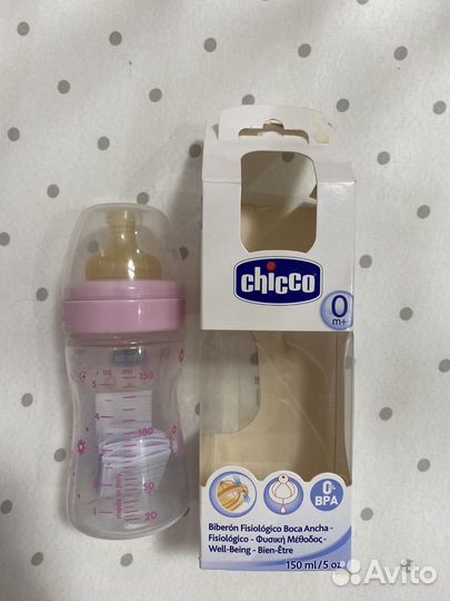 Бутылочка Chicco 0+