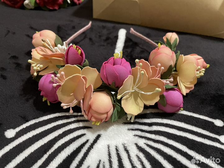 Ободки для волос на девочку