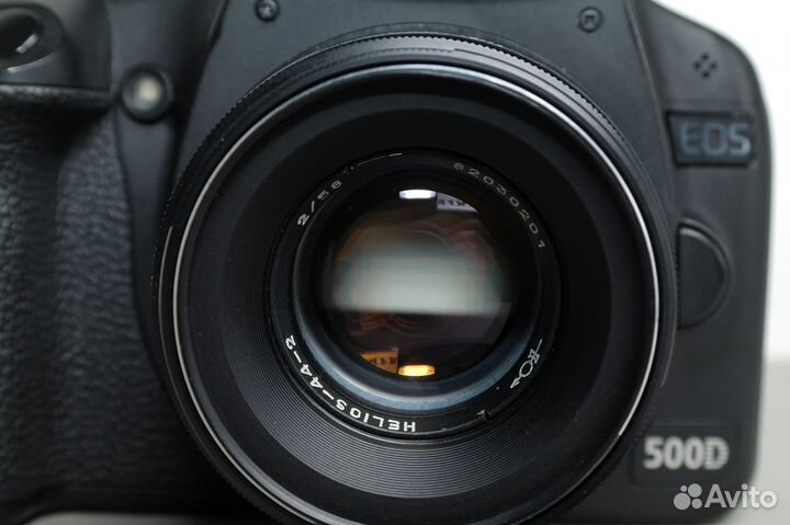 Фотоаппарат Canon 500d + Helios 58 mm f/2
