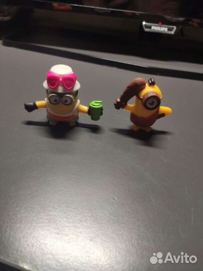 Игрушки из макдональдса миньоны