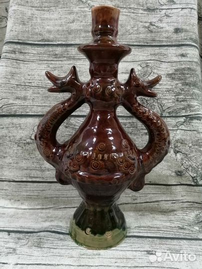 Подсвечник керамика драконы