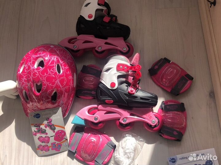 Роликовые коньки детские зашита 30-33 ItsImagical