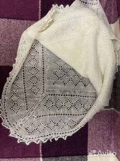 Оренбургский пуховый платок новый