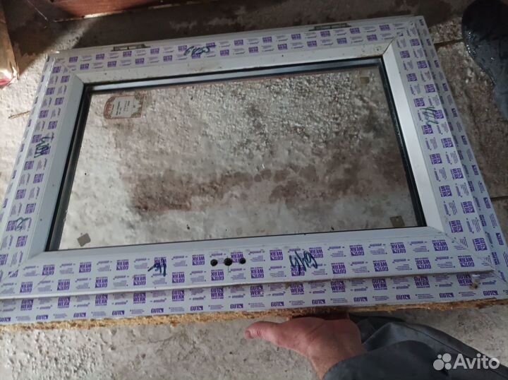 Окна пластиковые бу коричневые