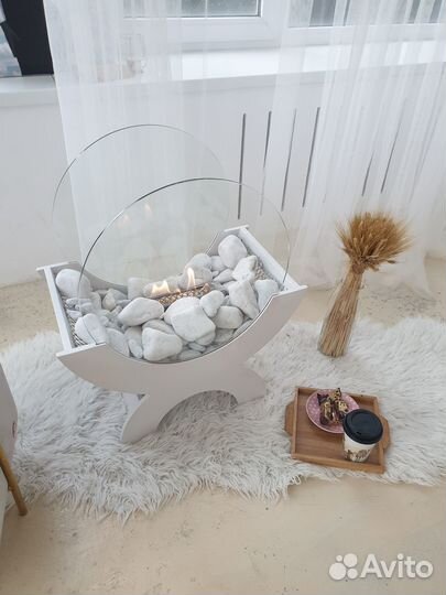 Камин напольный