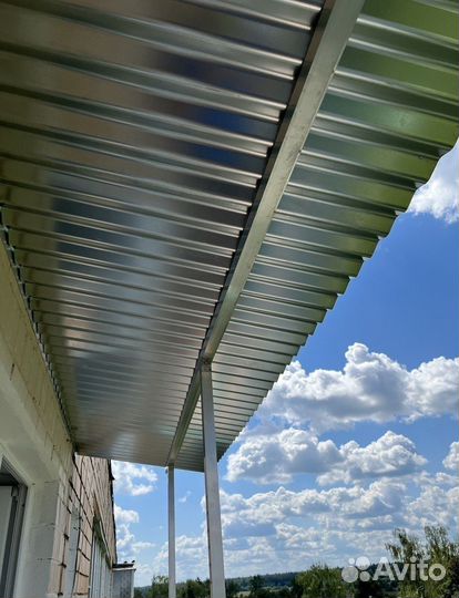 Установить Крыша на балкон