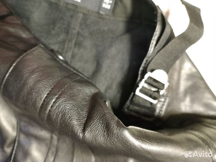 Брюки кожаные ASOS, M размер