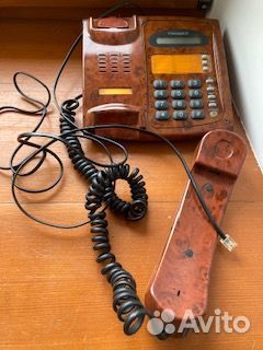 Телефон кнопочный стац.с доп.нов.шнуром и розеткой