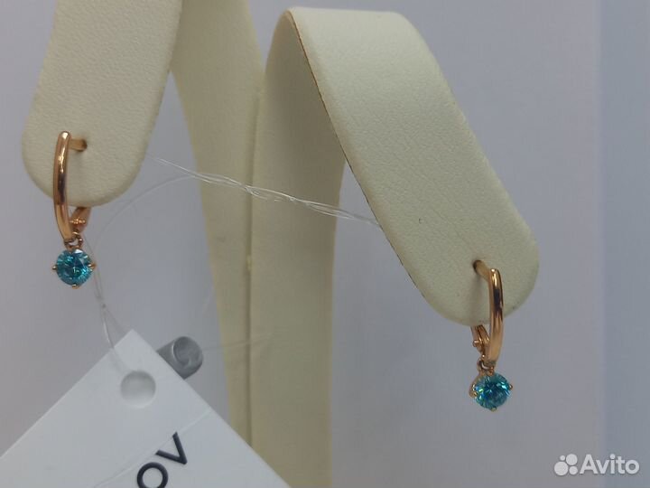 Золотые серьги Арт 138