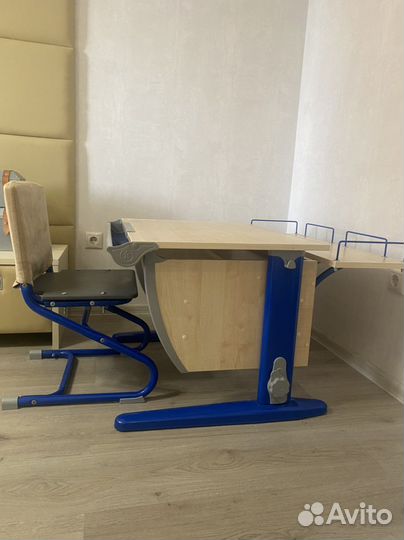 Растущая парта (Письменный стол) +стул