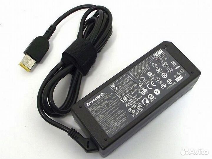 Адаптер для Lenova Yoga 13, B50-30, G50: 20V 3.25A