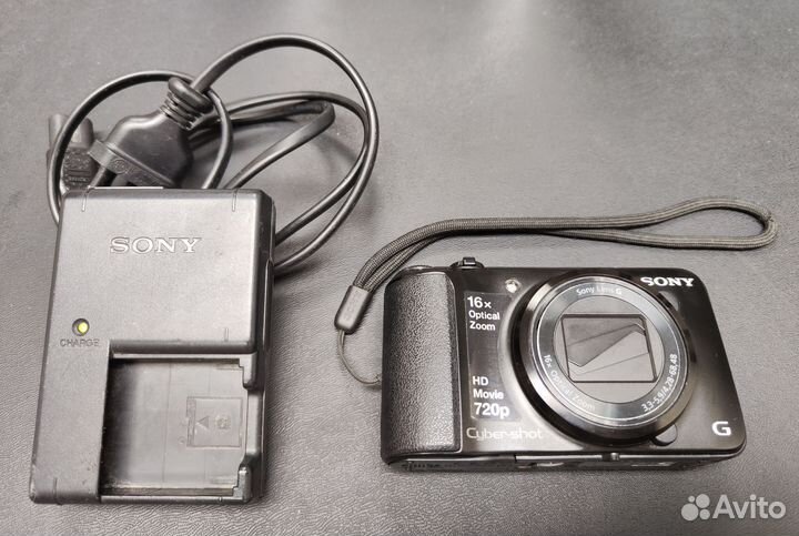Компактный фотоаппарат sony cyber shot DSC-H90