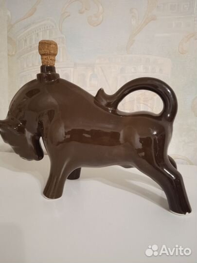 Бронь Штофы и графины СССР зубр бык