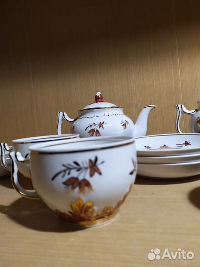 Чайный сервиз СССР Барбарис Вербилки