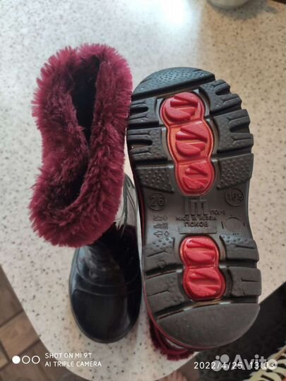 Резиновые сапоги 26р