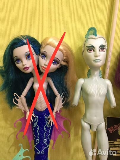 Лот кукол монстер хай