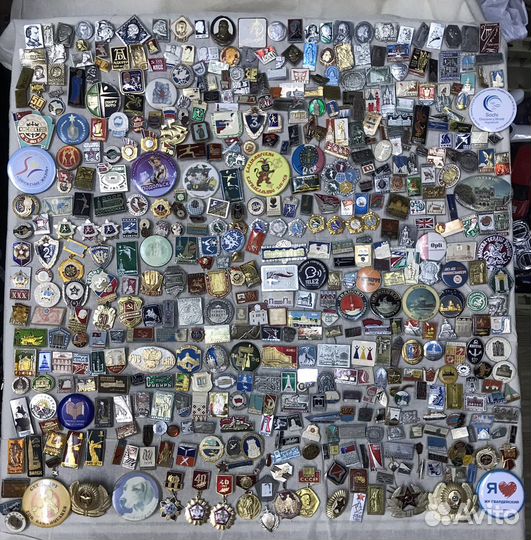 Значки более 500 шт