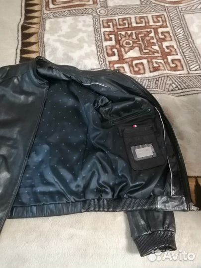 Кожаная куртка мужская