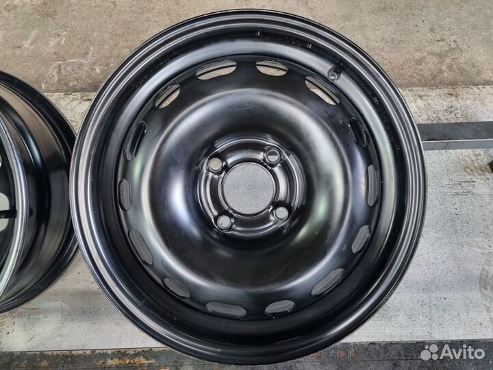 Штампованные диски r15 4x108 Peugeot Citroen