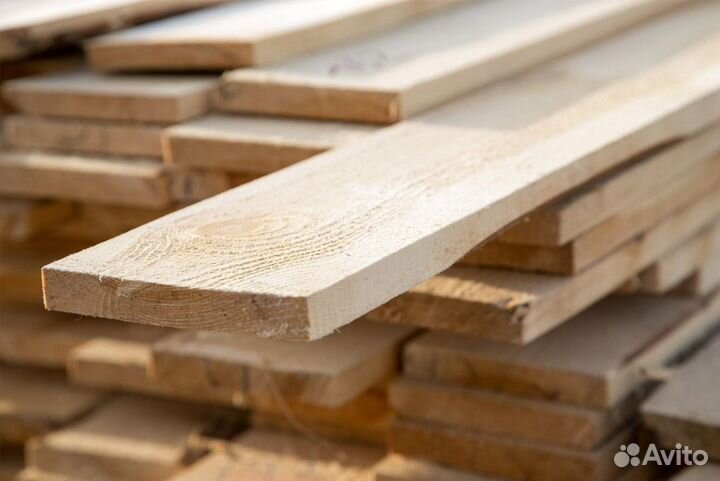 Доска обрезная, камерной сушки 25*150*6000