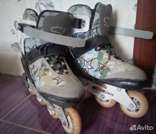Роликовые коньки L 39-42