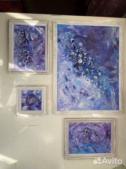 Картина из ракушек