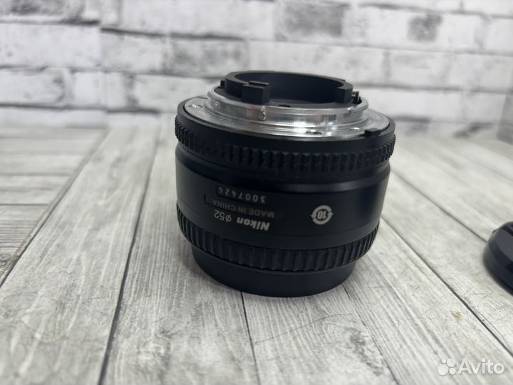 Объектив nikon 50mm f 1.8g af s nikkor