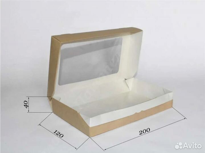 Коробки для капкейков, мафинов,печенья и шоколада