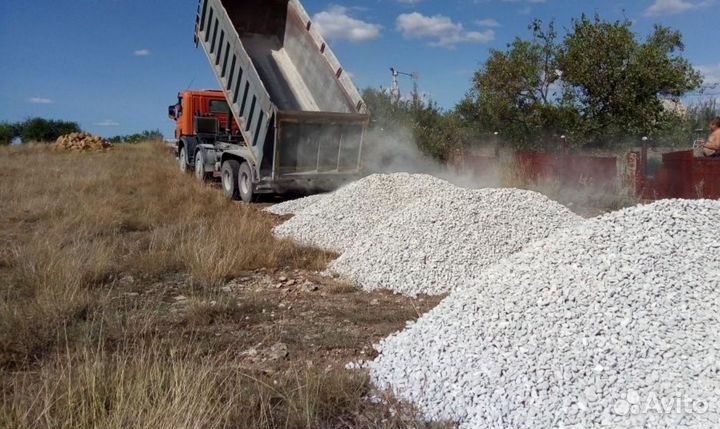 Щебень гранитный с доставкой от 5м3 Екб и область