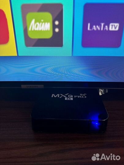 Цифровая смарт тв приставка MXQ Pro 4K