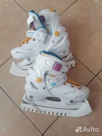 Коньки для девочки раздвижные