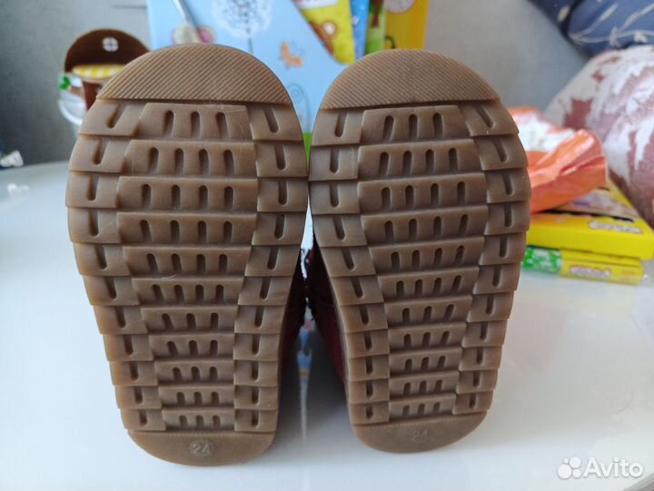 Сапожки зимние для девочки 24 размер Tombi