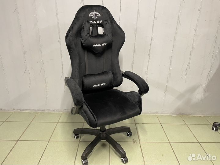 Игровое кресло компьютерное кресло велюр