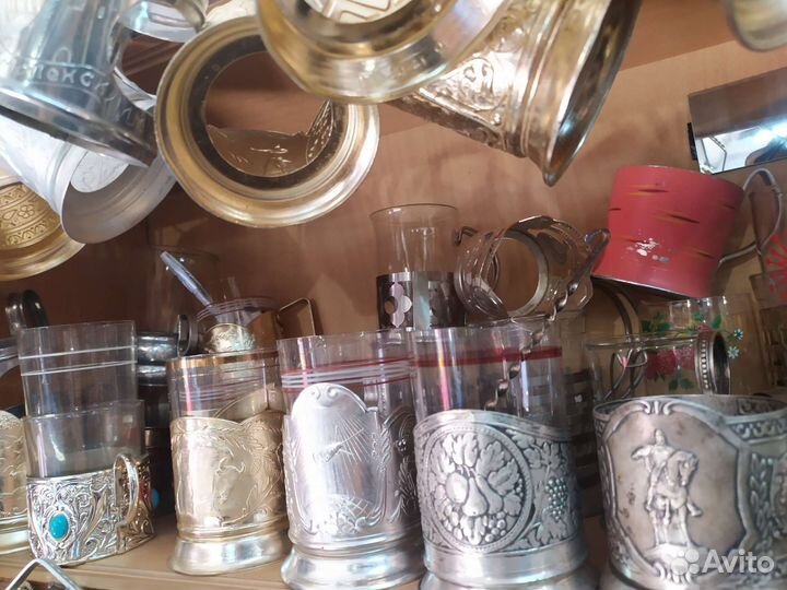 СССР подстаканники стаканы