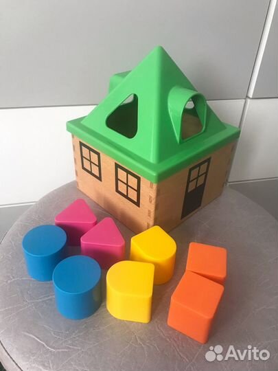 Детские игрушки сортер домик икеа неваляшки