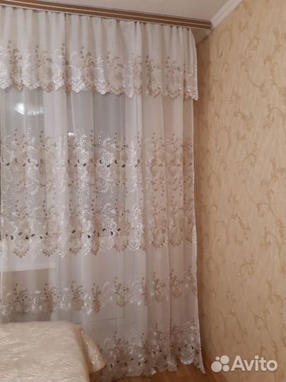 Тюль набивная, органза 5м