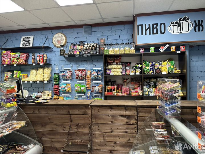 Действующий магазин разливных напитков пиво-живо