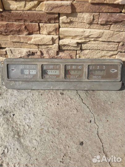 Датчики панели приборов на Победу