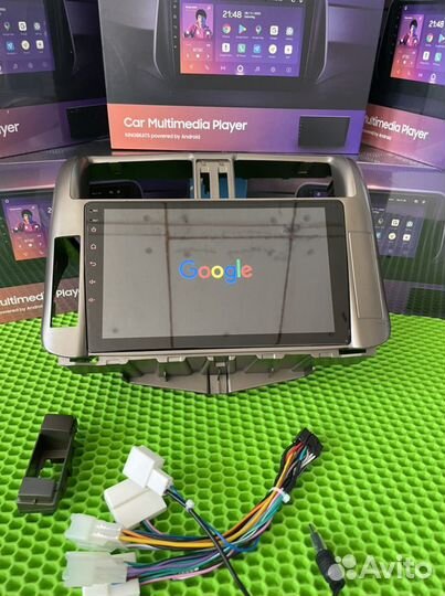 Магнитола с рамкой для, Toyota Prado 150