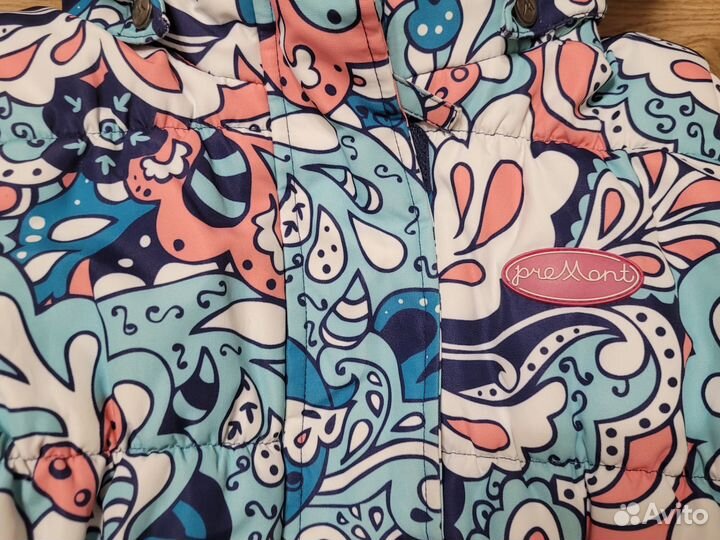 Зимний костюм для девочки 128