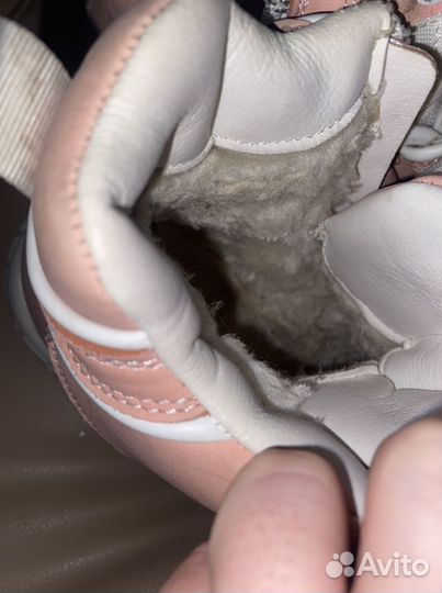 Зимний кроссовки на платформе