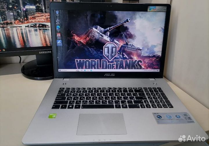 Asus 17.3 i7 3630 QM/16 gb/GeForce/SSD