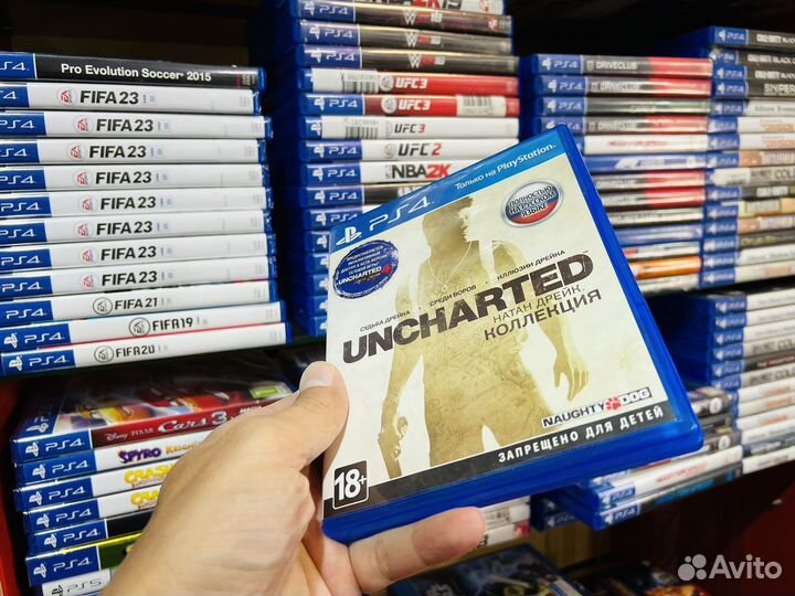 Uncharted натан дрейк коллекция диск ps 4