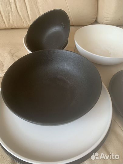 Комплект тарелок из керамики