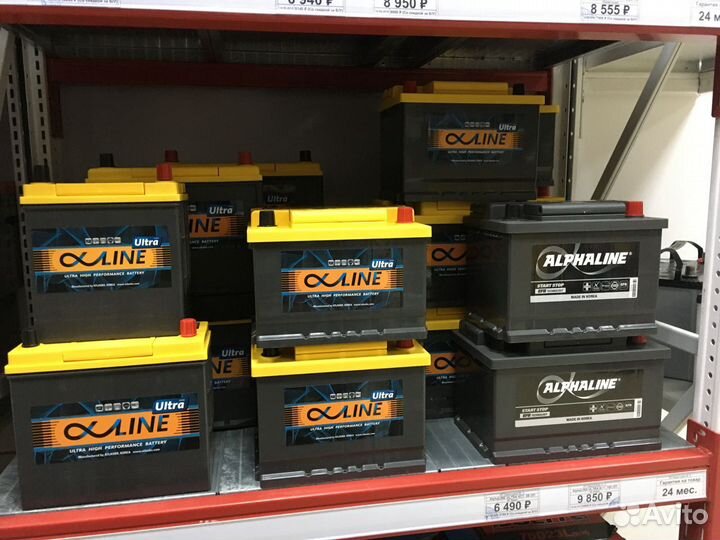 Аккумулятор AlphaLine EFB (алфалайн) 60Ah прямой