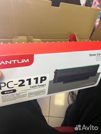 Картридж для принтера Pantum PC-211P