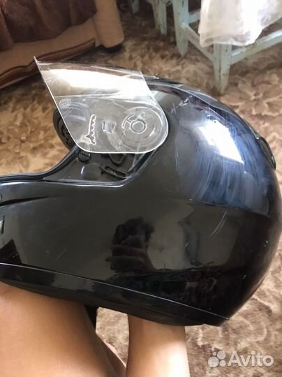 Шлем для спортбайка спортивный шлем